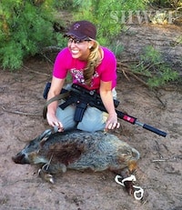 First Hunt – Natalie Foster from A Girl’s Guide to Guns Takes On Tactical Hog Hunting