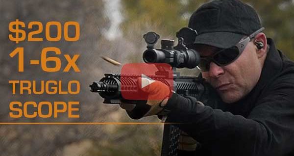 Truglo TRU-Brite 30 Series Tactical Rifle Scope 1-6x24 Review