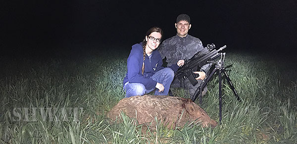 Father Daughter Hog Hunting