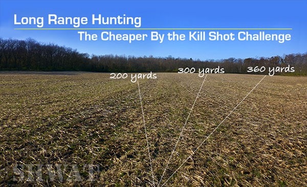 Long Range Hunting – The Cheaper By the Kill Shot Challenge