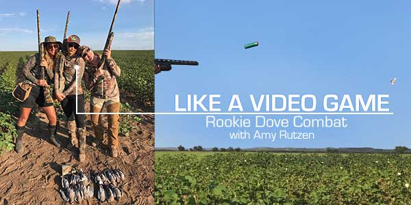 Like a Video Game! Rookie Texas Dove Combat for this Rocky Mountain Girl!
