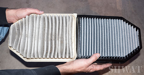 air filter for hunting vehicle