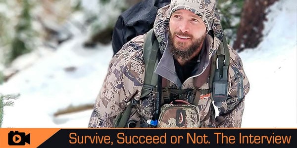 Survive, Succeed or Not – Video Interview with Back Country Hunting Guide Tyrell Gray