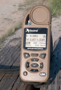 How to use a Kestrel wind meter