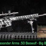 Alexander Arms .50 Beowulf Big Bore Takes Down Big Texas Boars!