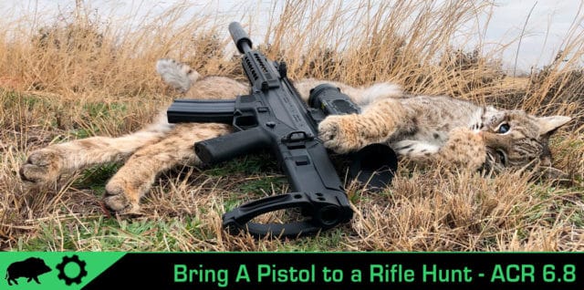 ACR 6.8 pistol