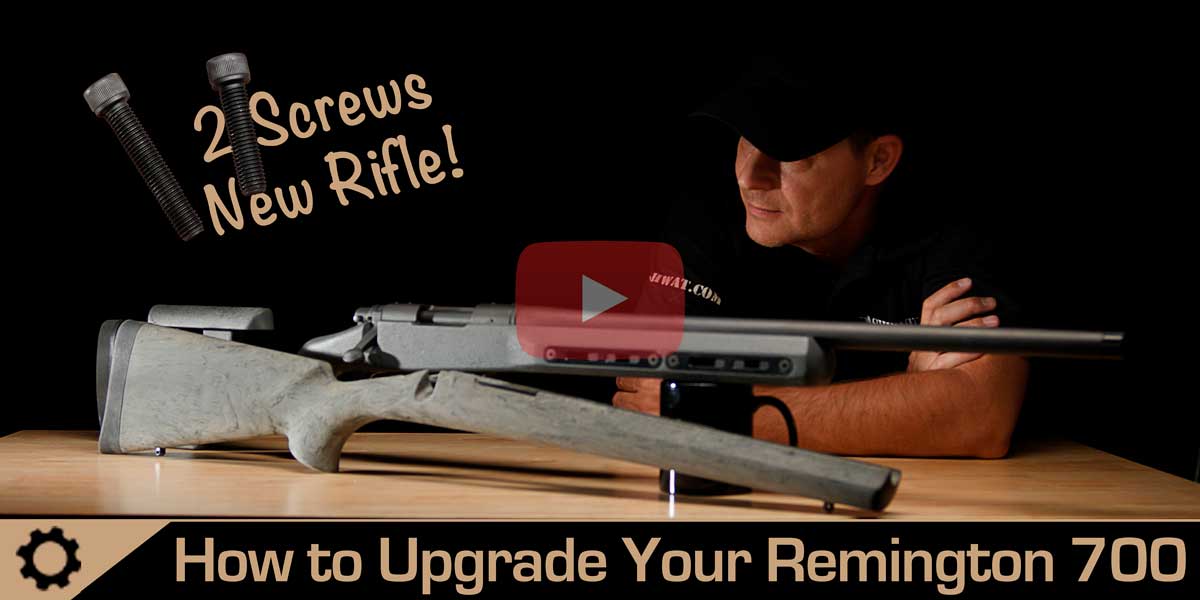 How to Install Remington 700 Stock – Grayboe Ridgeback
