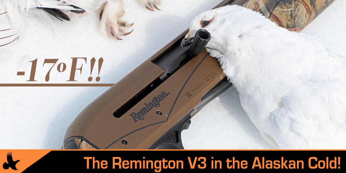 Remington V3 cold weather test
