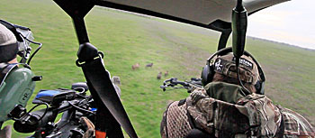 Barnett Crossbows Take Helicopter Hog Hunting to New Tactical Heights